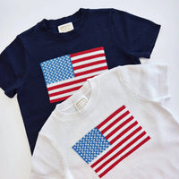 Sail To Sable - Short Sleeve Flag Sweater