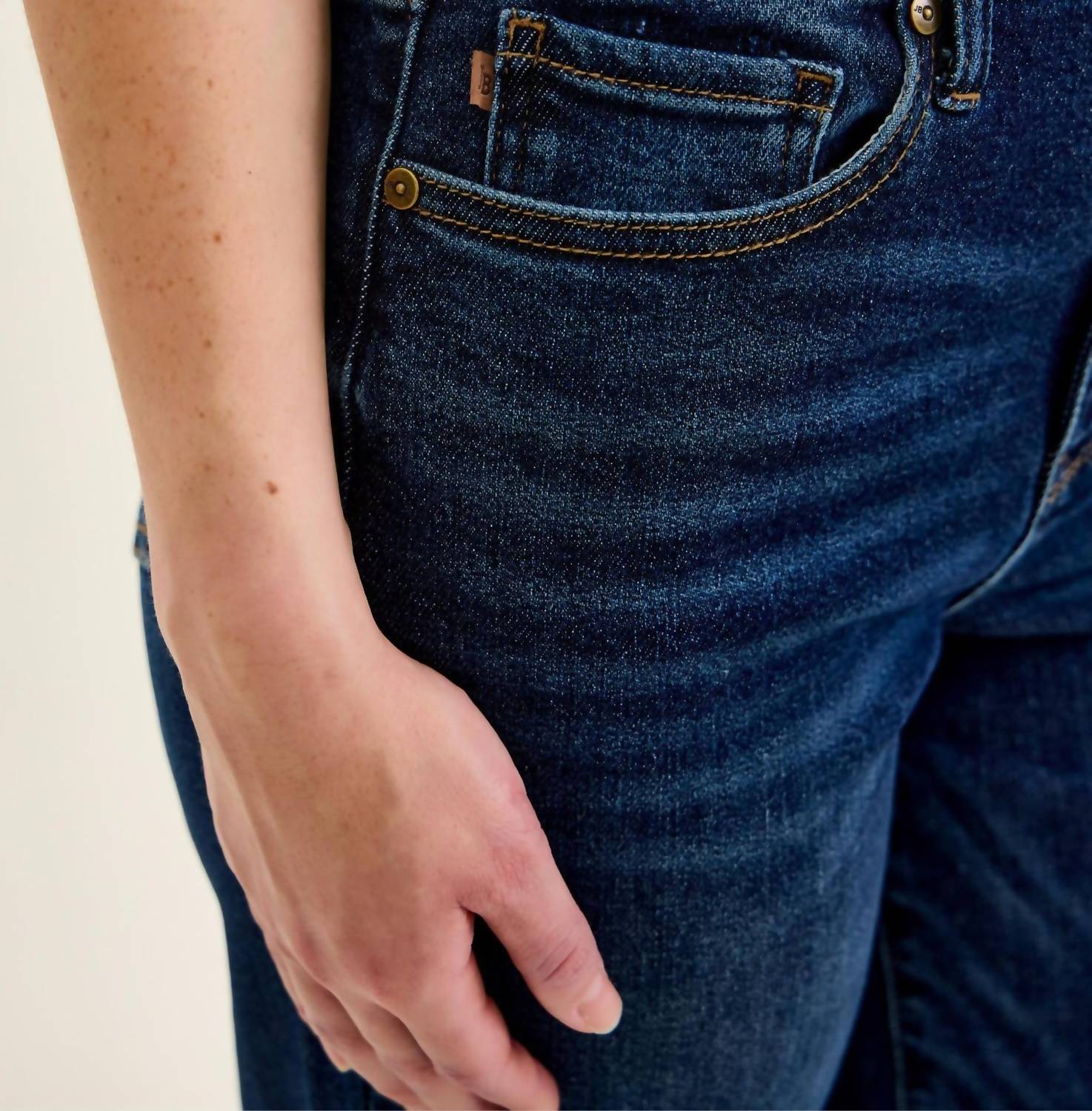 Judy Blue - High Waist Petite Retro Wide Leg Jeans