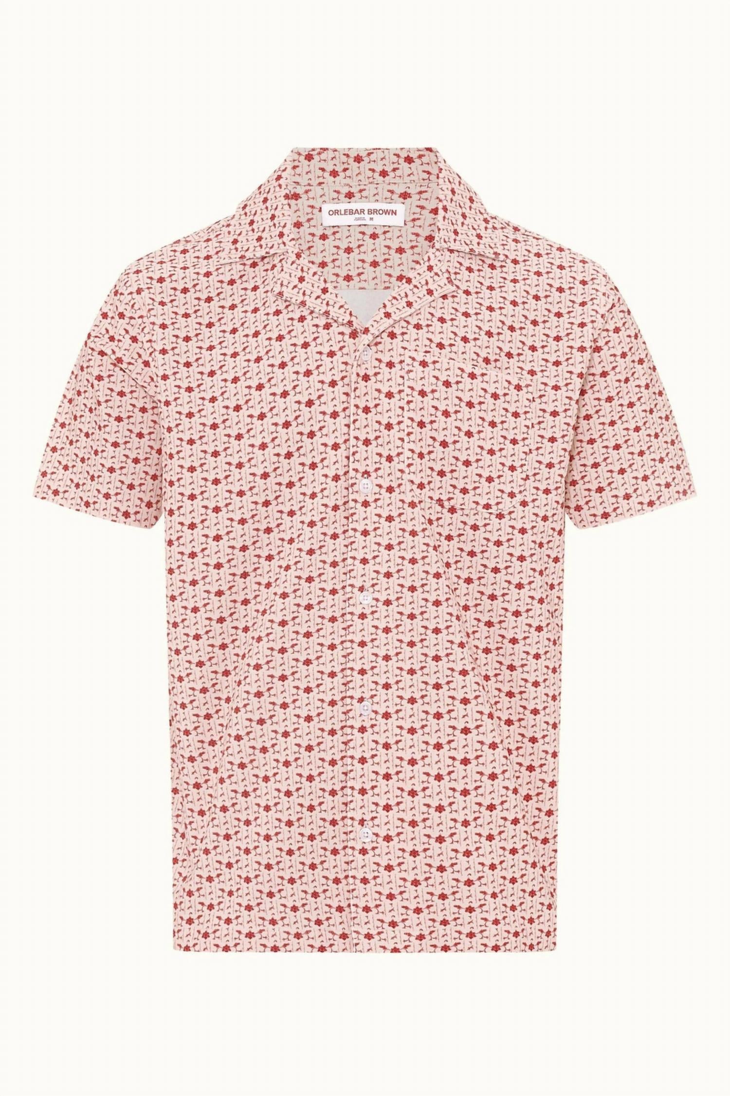 Orlebar Brown - Marne Bandana Corduroy Shirt