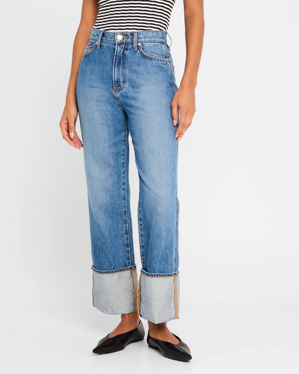 Veronica Beard - Dylan High Rise Straight Jeans