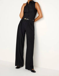 Good American - Essential Suiting Good 90s Pleated Trouser Pant
