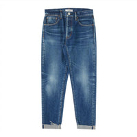 Moussy Wilbur Tapered Jean in blue - women's jeans - view 4