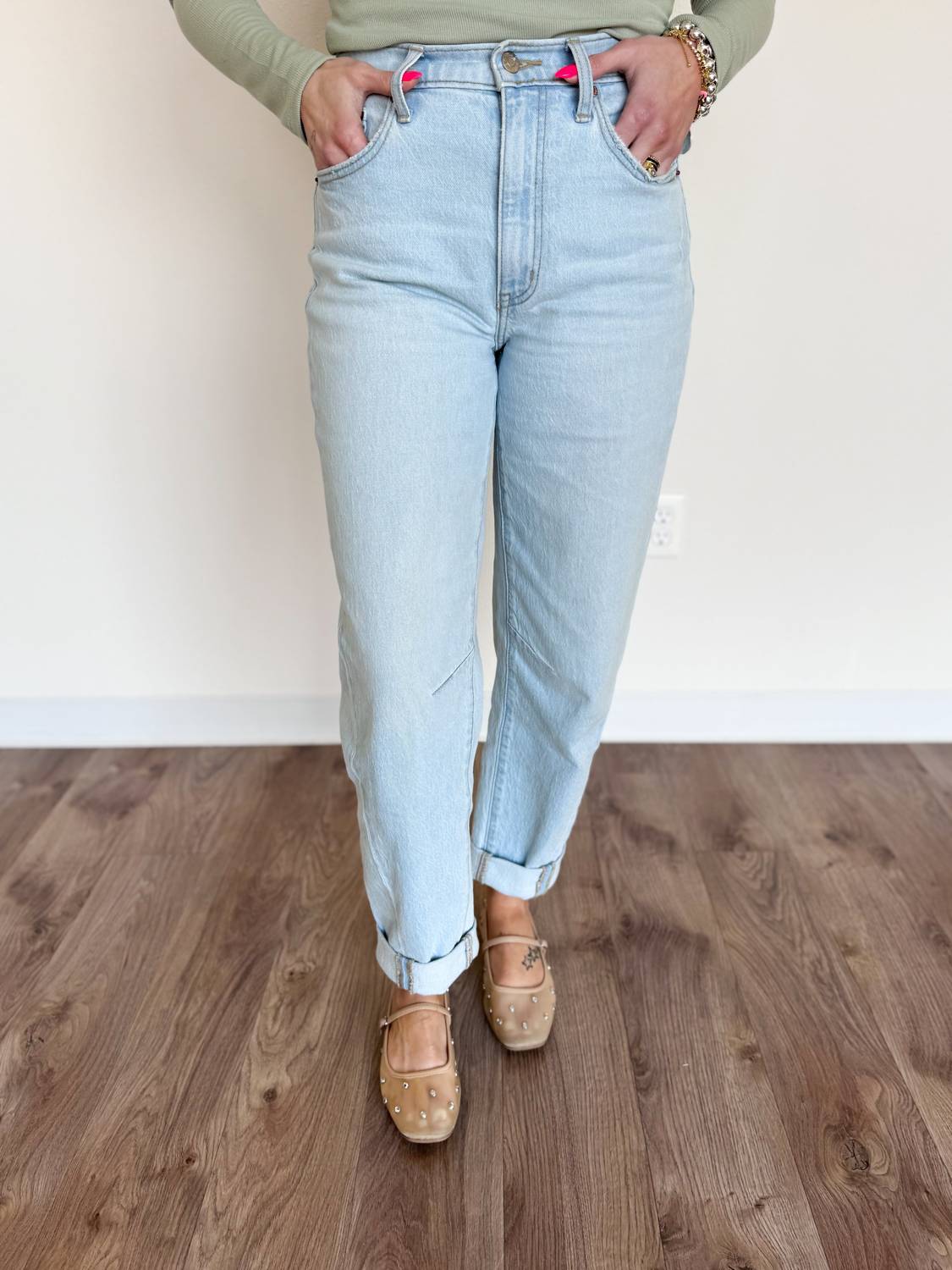 Daze - Alder High Rise Barrel Jeans