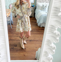 &Merci - Hold your Horses Silky Mini Dress