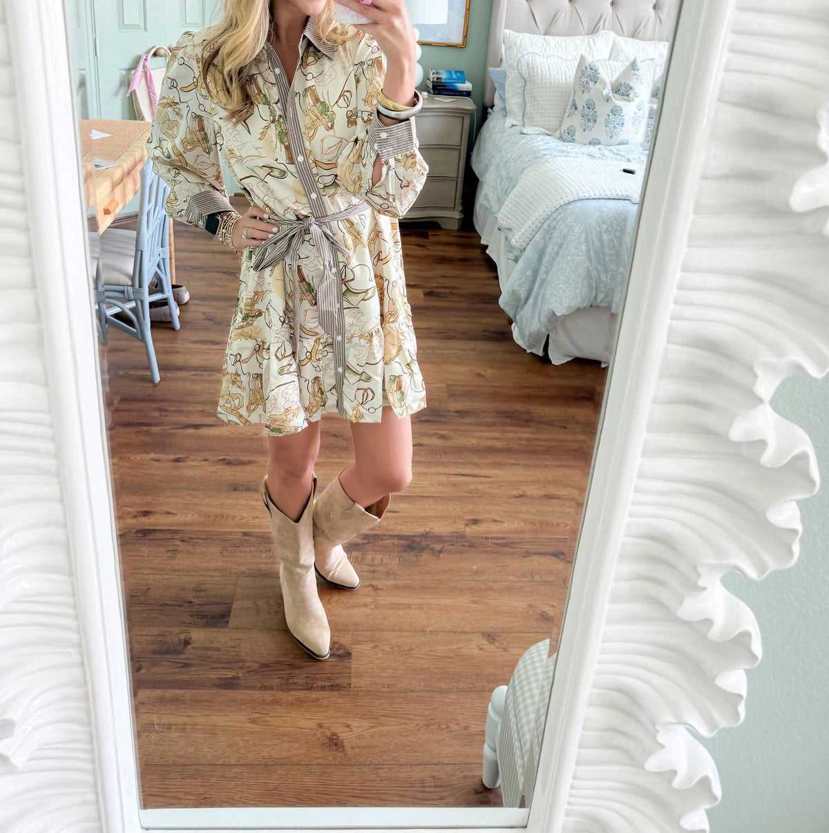 &Merci - Hold your Horses Silky Mini Dress