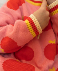 Pigeon Said Please - Girl's Patterned Cotton Pullover