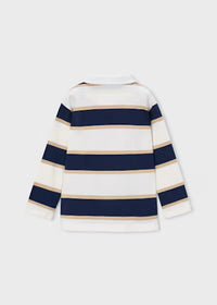 Mayoral - Boy's Striped Rugby Polo Shirt