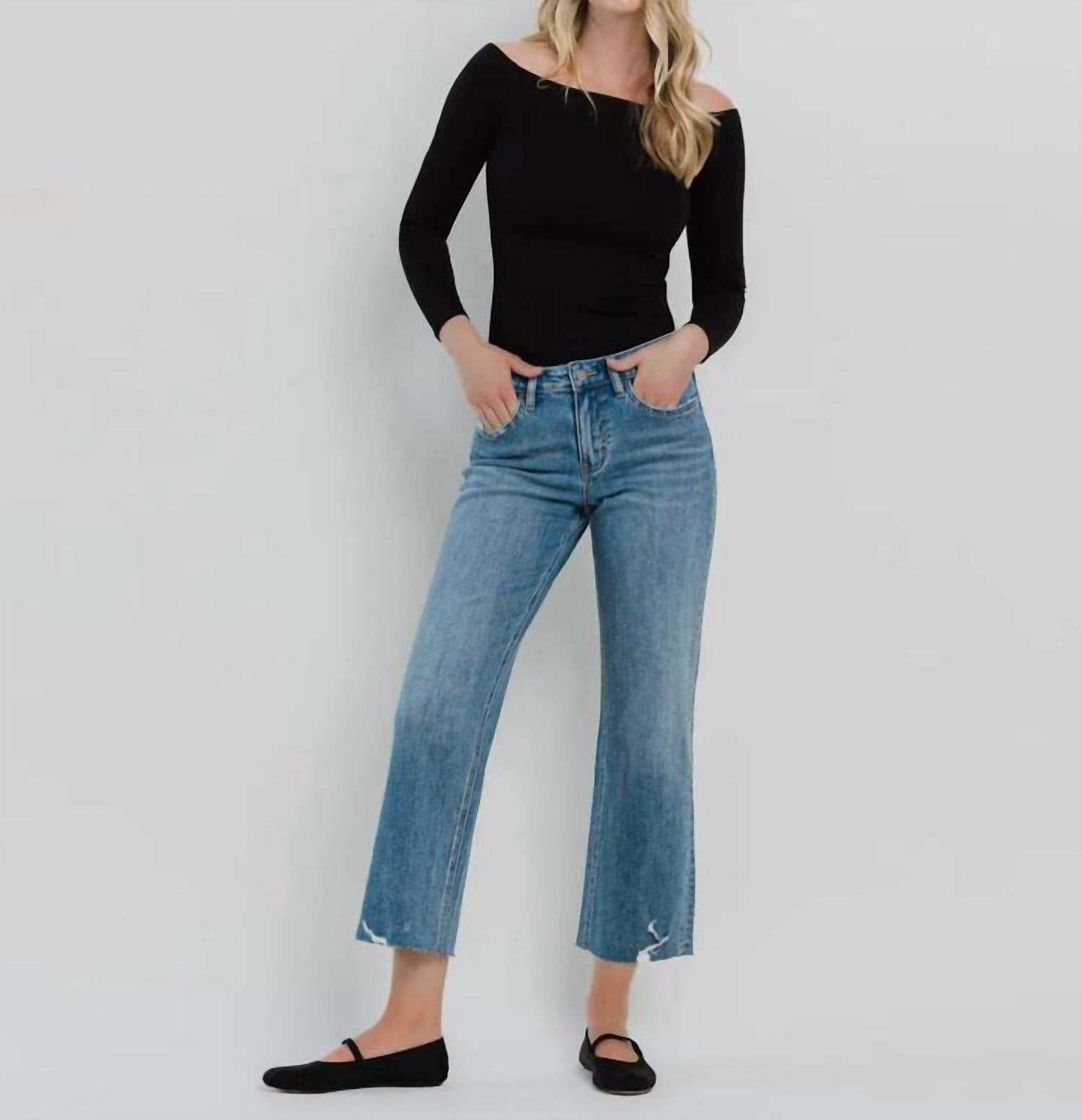 Flying Monkey - High Rise Boyfriend Jeans