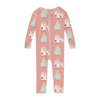 Kickee - Print Convertible Sleeper with Zipper