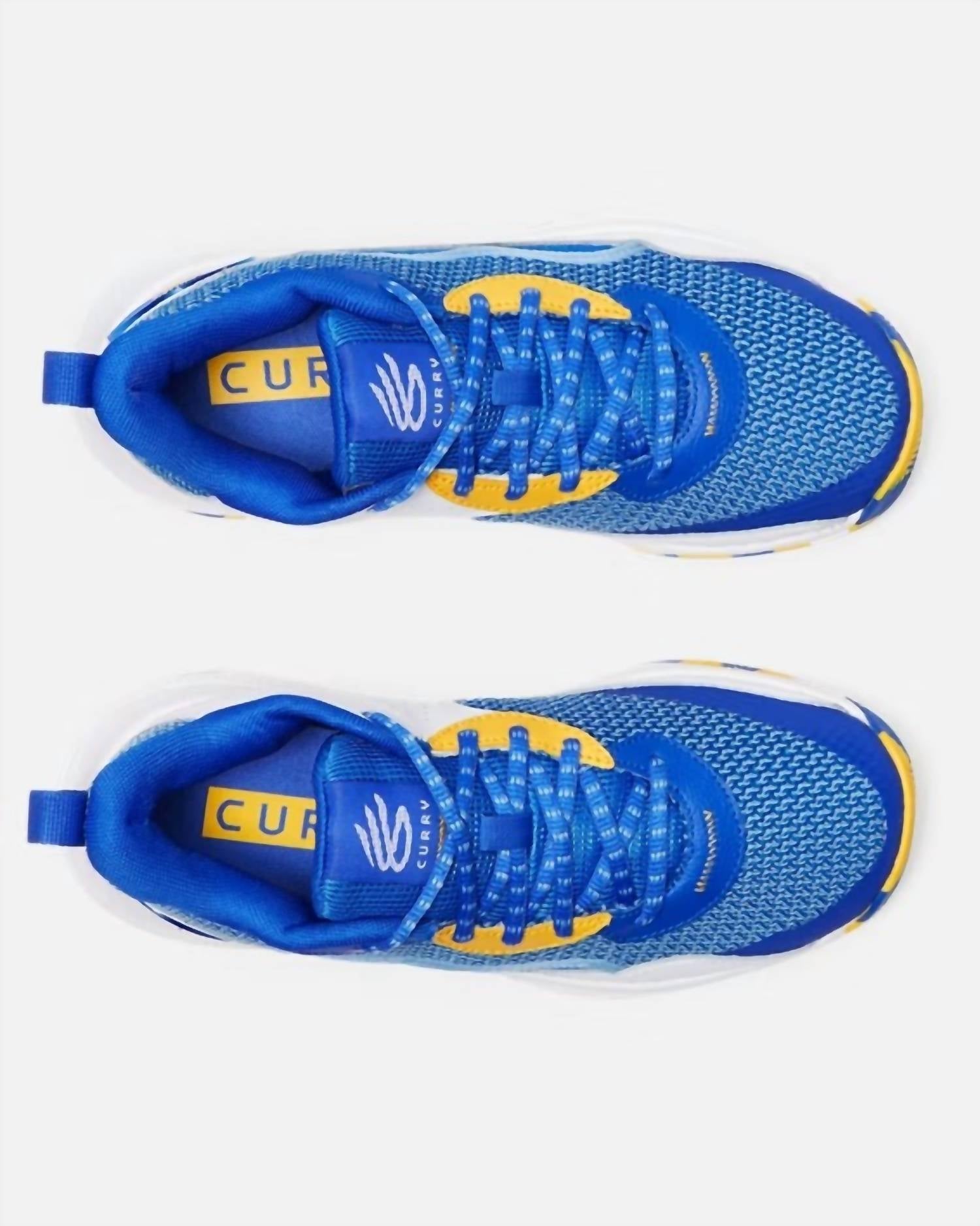 UNDER ARMOUR Men's Curry 3z 24 Shoes in royal white taxi - men's sneaker - view 6