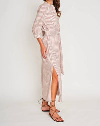 Dra Los Angeles - Cassie 3/4 Sleeves Shirt Dress