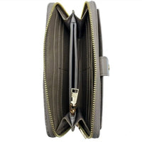 Badgley Mischka - Women's Vegan Leather Wallet Long With Phone Pocket And Wristlet