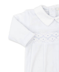 Kissy Kissy - Kid's Velvet Hand Embroidery Footie