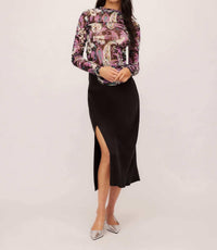Fifteen Twenty - Khami Shirred Long Sleeve Top