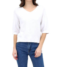 Kinross - Women's Garter Easy Vee Top