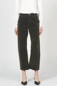 Dear John Denim - Lasso Velvet Coated Barrel Leg Denim Jeans