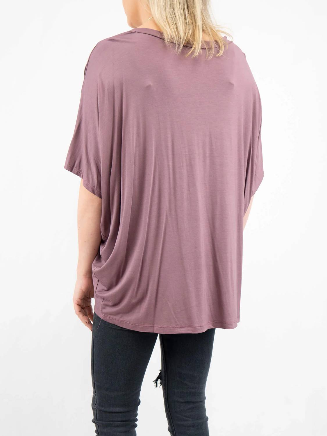 Adrienne - Soft Drape Pocket Tee