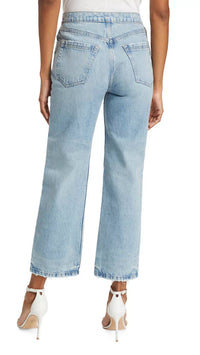 Frame - Le Jane Crop Angled Zipper Jean