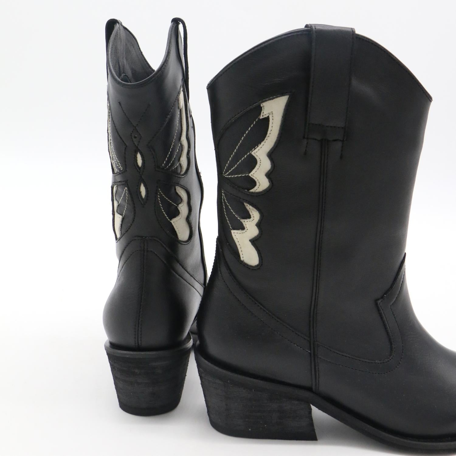 Stivali New York - Women's Woodstock Cutout Cowboy Boots