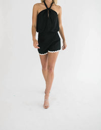 Falcon Park - Katia RickRrack Trim Shorts
