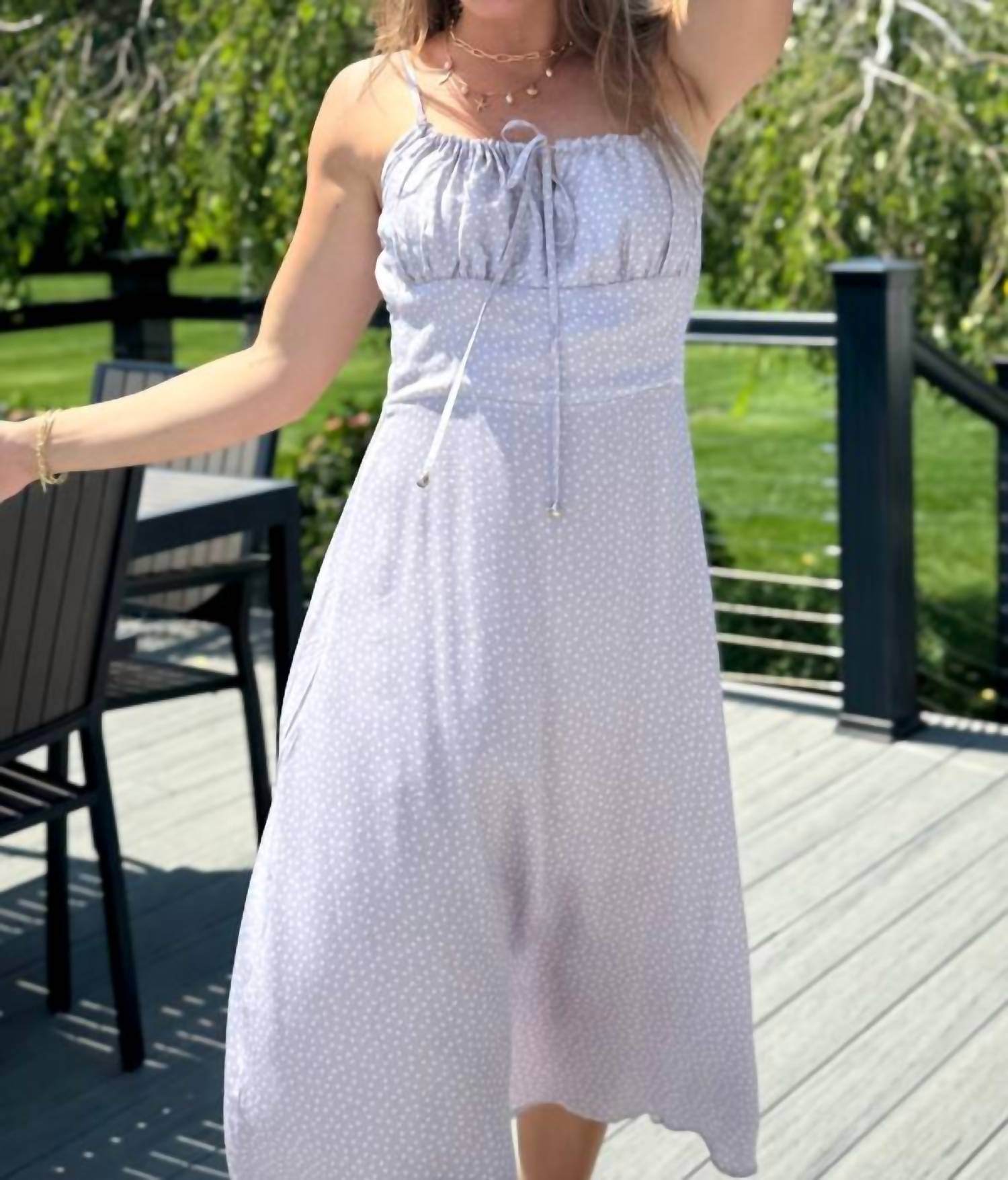 Mint - Maria Slip Midi Dress