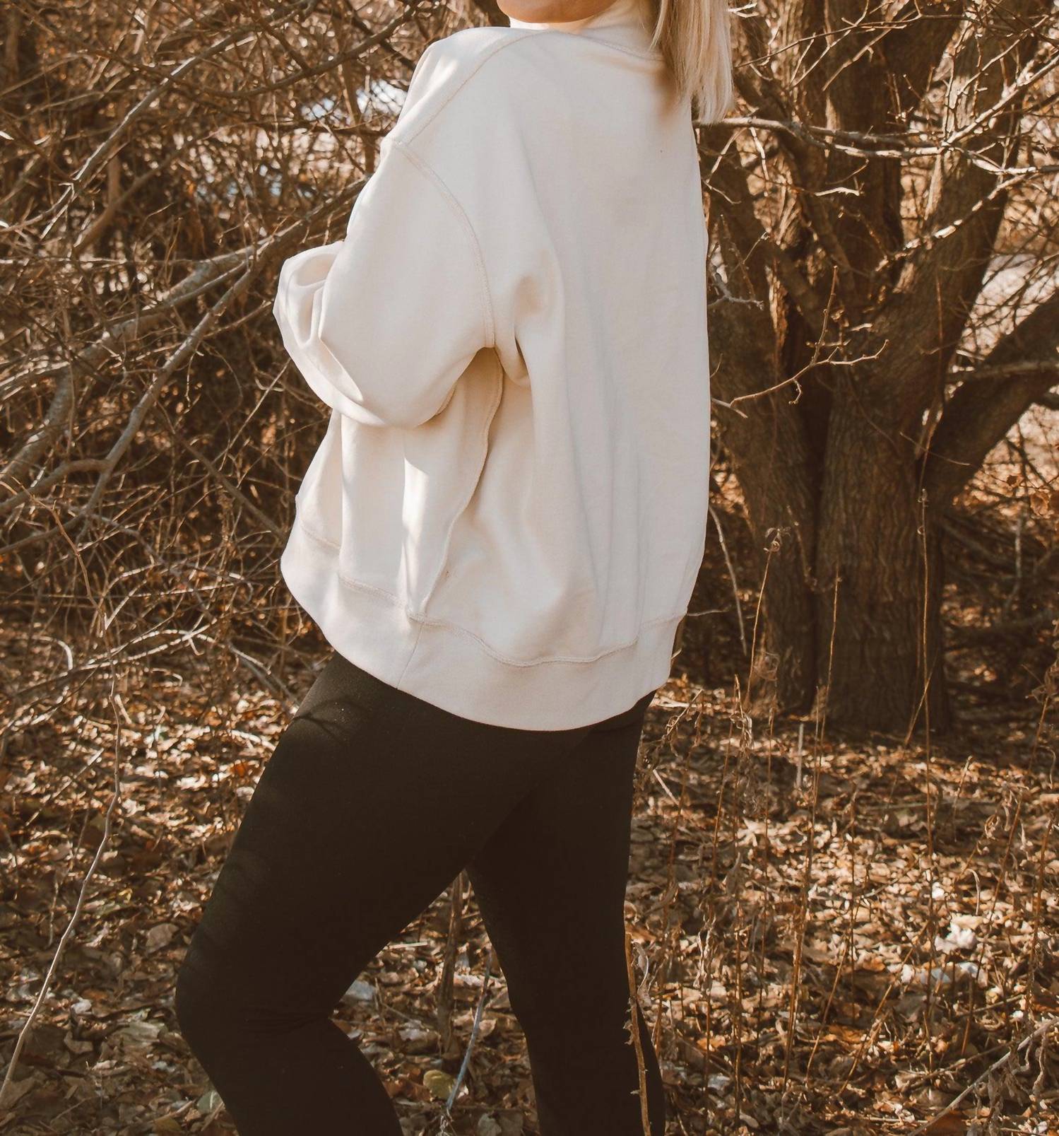 Better With Bubbli - Chicago High Mock Neck Sweater