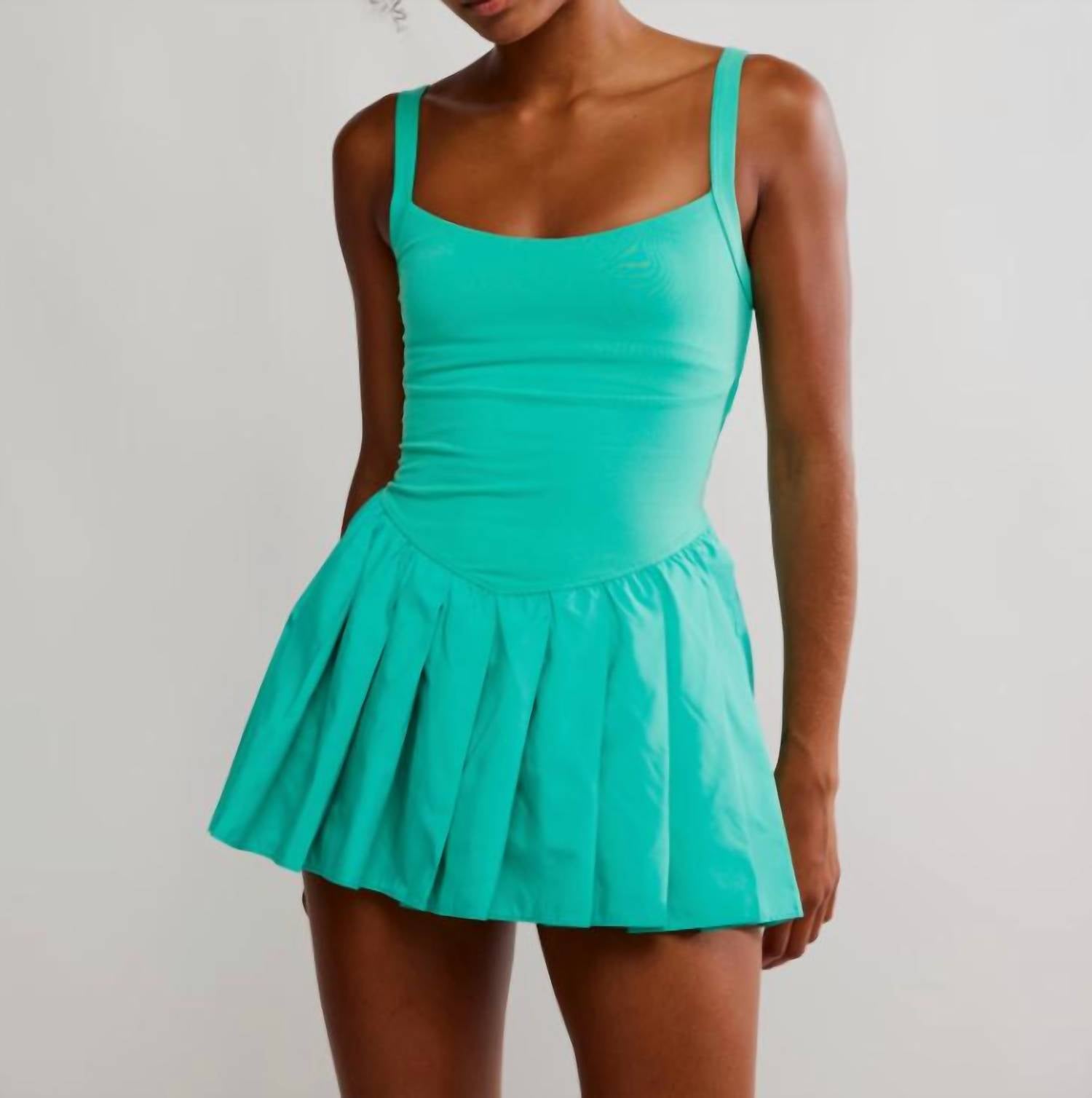 Free People Swing Of Things Dress in seafoam - women's dress