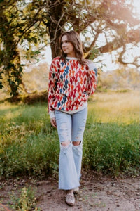 Merigold Kiss - Fall For A Cowboy Reversible Sweatshirt
