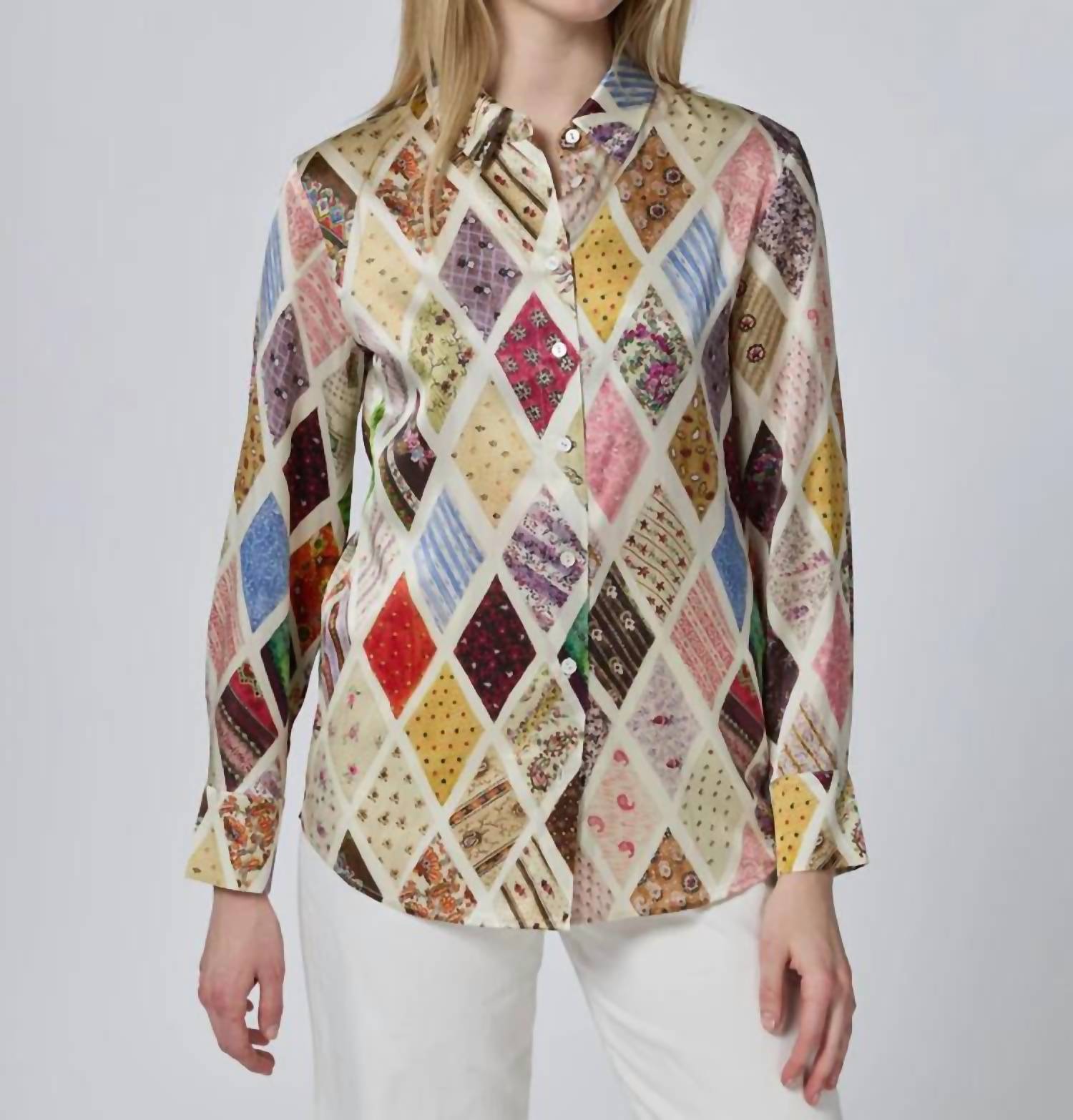 Lingua Franca - Emerson Button Up Top