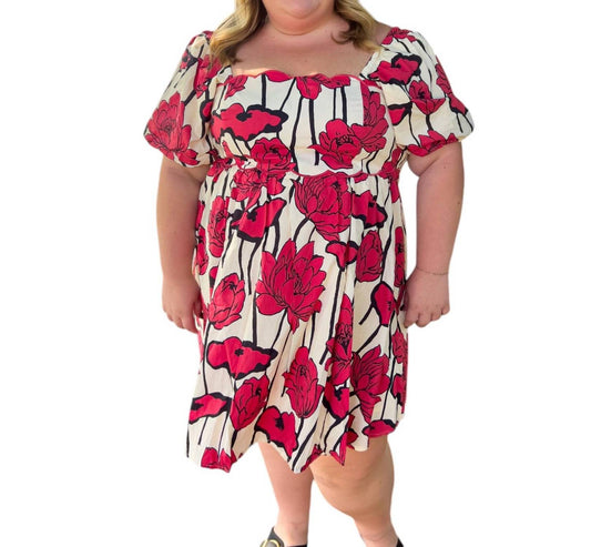 Entro - Floral Dress Curvy