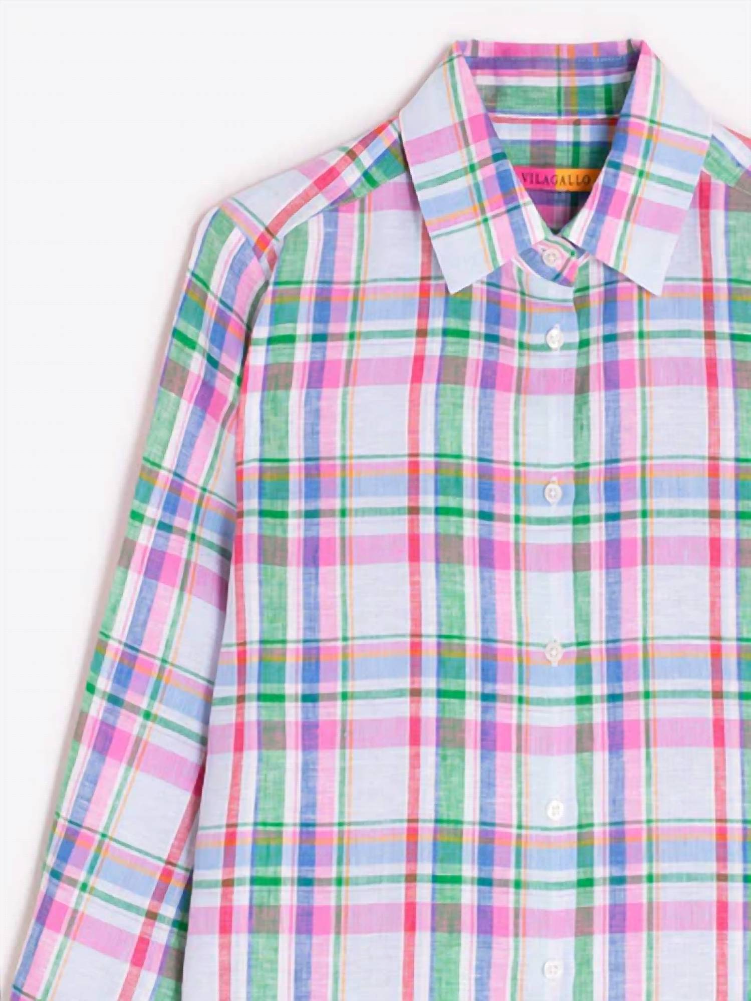 Vilagallo - Multicolored Plaid Shirt