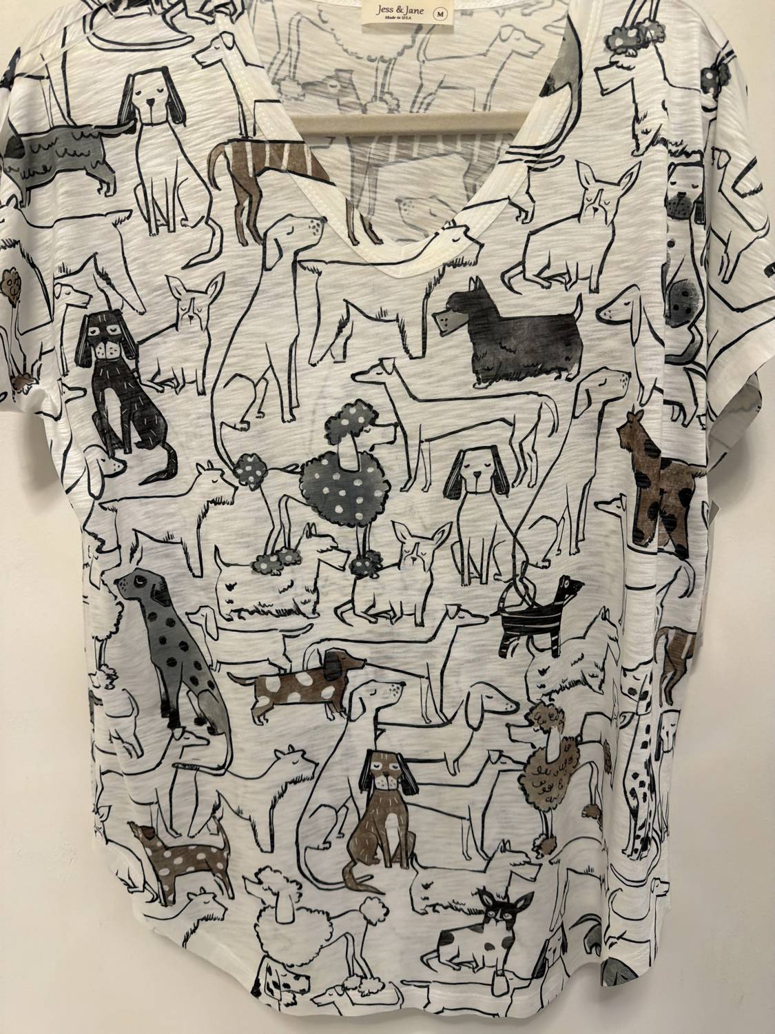 Jess & Jane - Women's Paw Pals Top