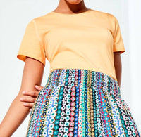 Nic + Zoe - Short Sleeve Shirt Tail Crew Tee