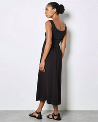 Apricot - Corset Midi Dress