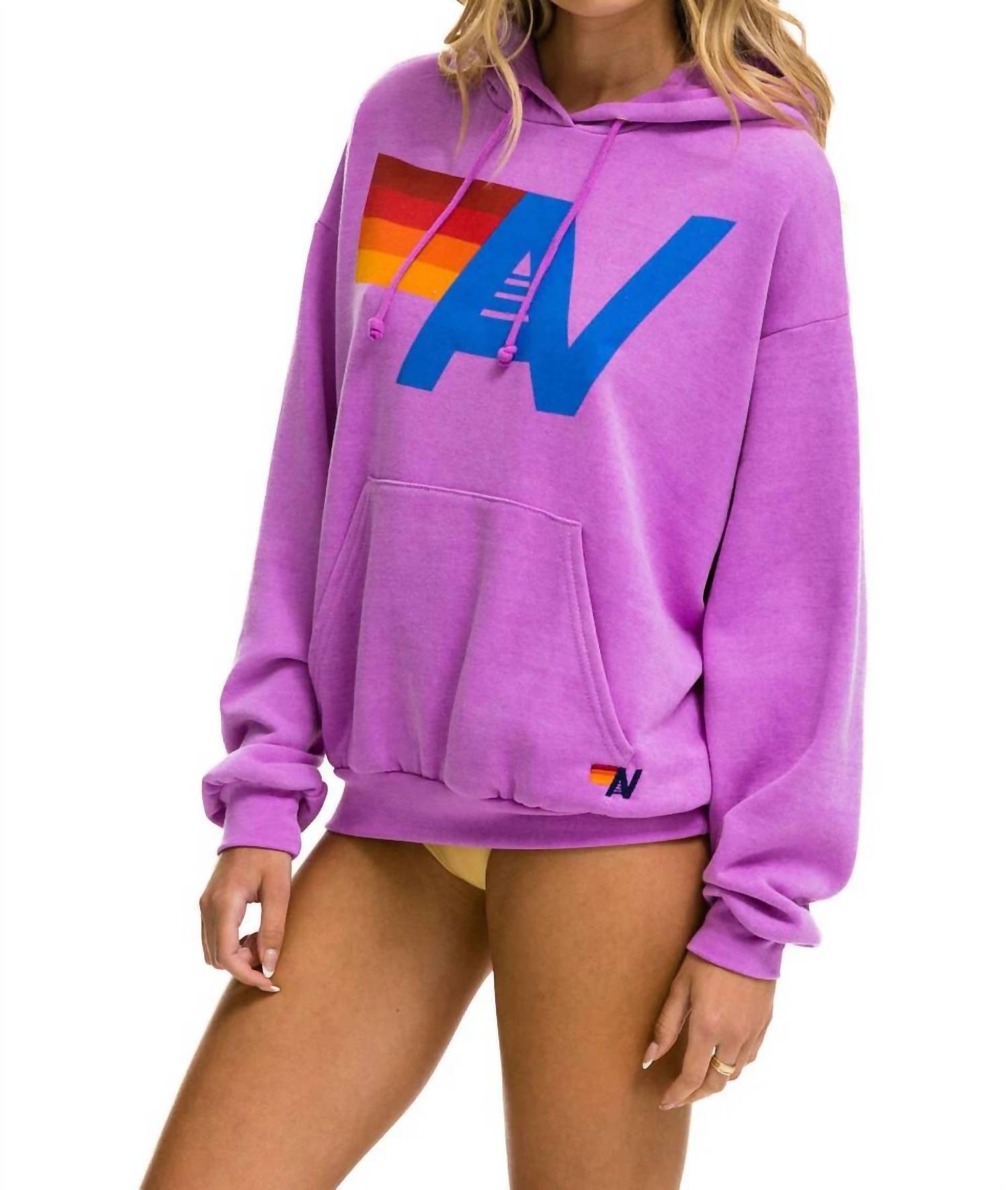 Aviator Nation - Logo Pullover Relaxed Hoodie
