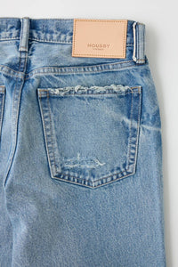 Moussy Women's Mv Mattapan Straight Low Jean in light blue - women's jeans - view 9