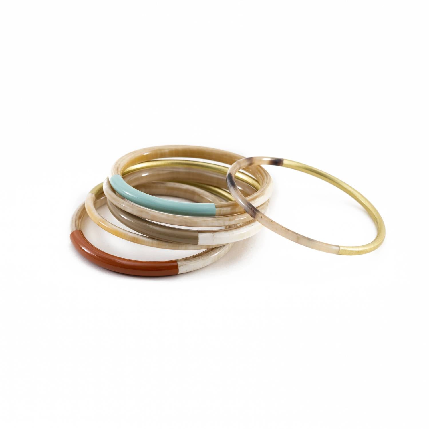 Sunshine Tienda - Women's Autumn Metallic Bangle Set