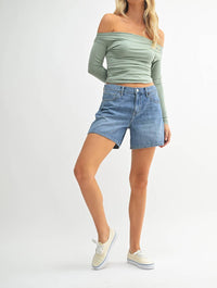 Just Black Denim - Denim Lightweight Short