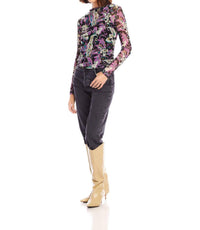 Fifteen Twenty - Khami Shirred Long Sleeve Top