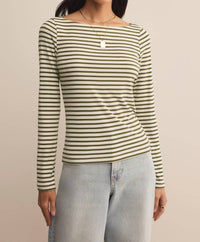 Z Supply - Pristine Rib Striped Tee