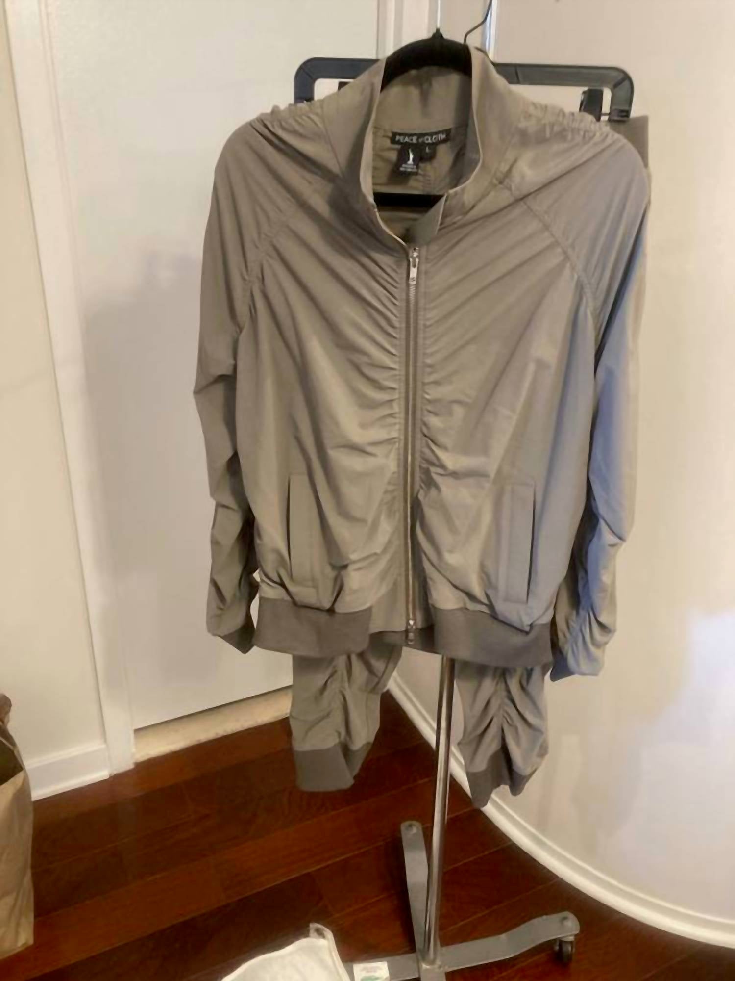 Piece Of Cloth - Women's Mock Neck Jacket