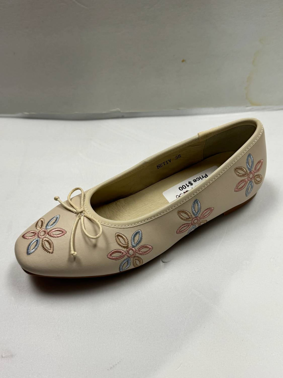 Boutaccelli - Women's Netiv Embroidery Flowers Slip On