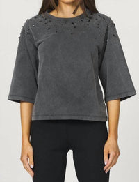Another Love - Acid Wash Top