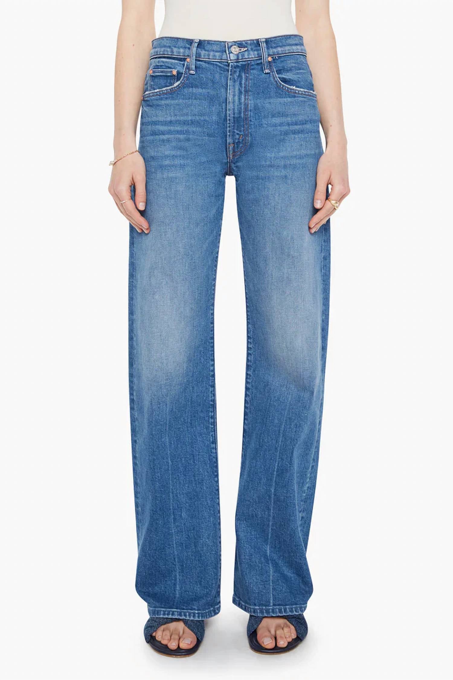Mother - The Mid Rise Lasso Sneak Jeans
