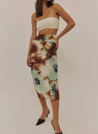 Free People - Mesh Sunset Maxi Skirt
