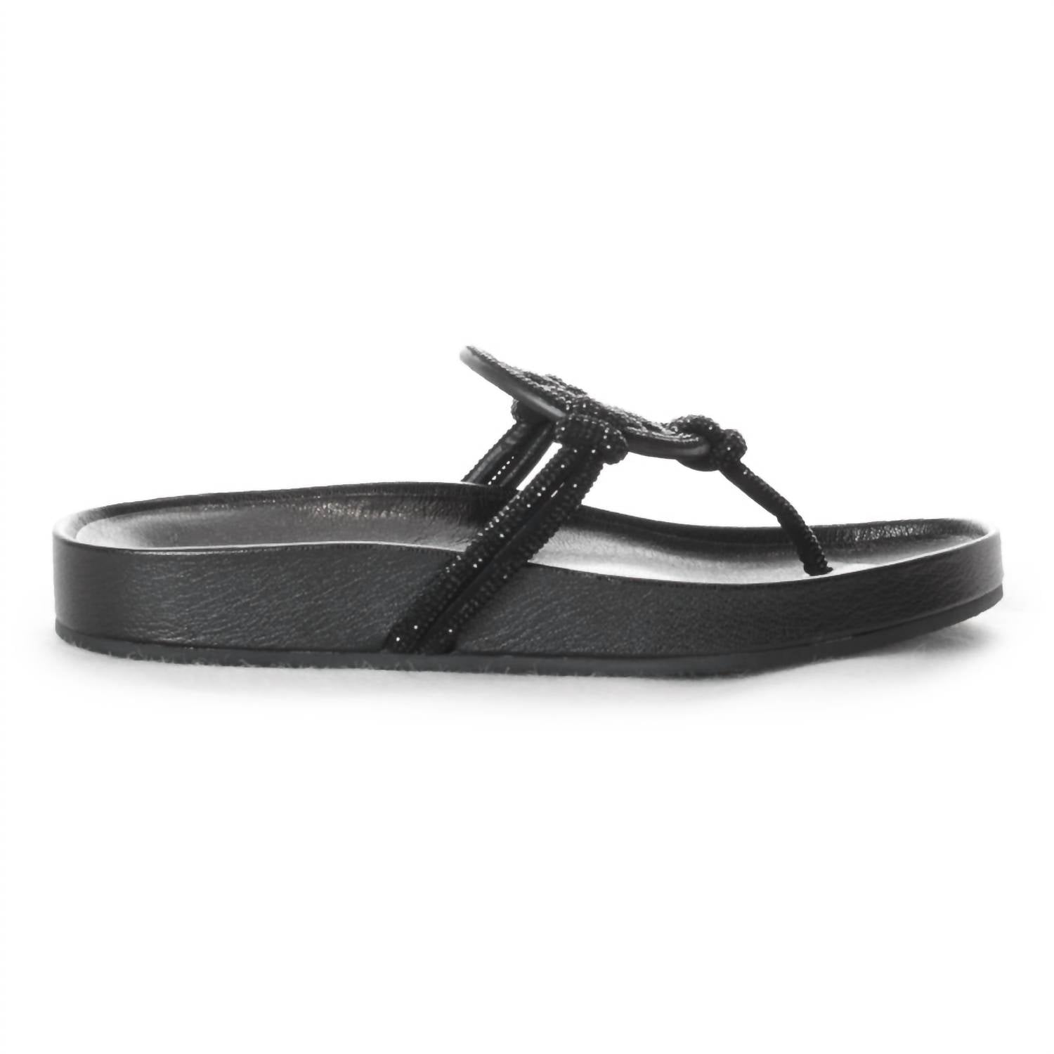 Tory Burch - Women's Miller Cloud Knotted Pave Sandals