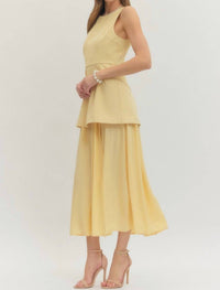 Entro - Two Piece Look Midi Dress