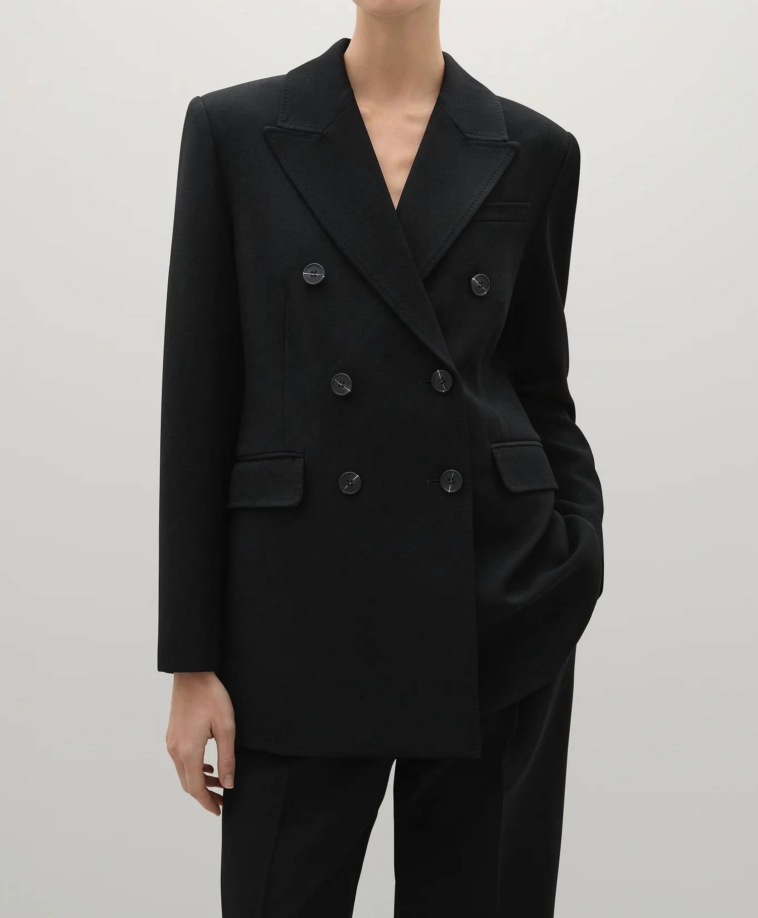 A.Emery - Blanche Double-breasted Blazer