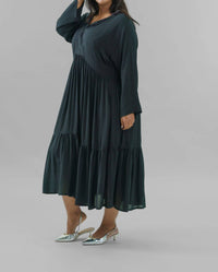 Bitte Kai Rand - Crepe Flounce Dress - Plus