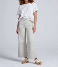 Askk Ny - Cropped Sailor Twill Pants